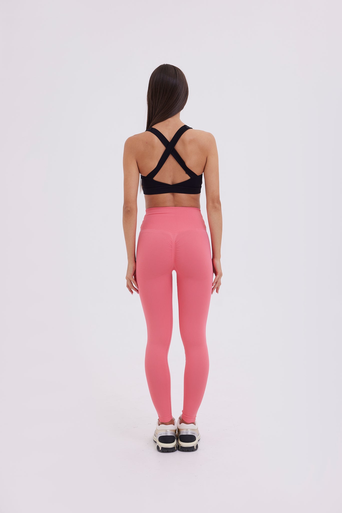 SuperSculpt AIRLIFT CROSSOVER LEGGING in bubble gum