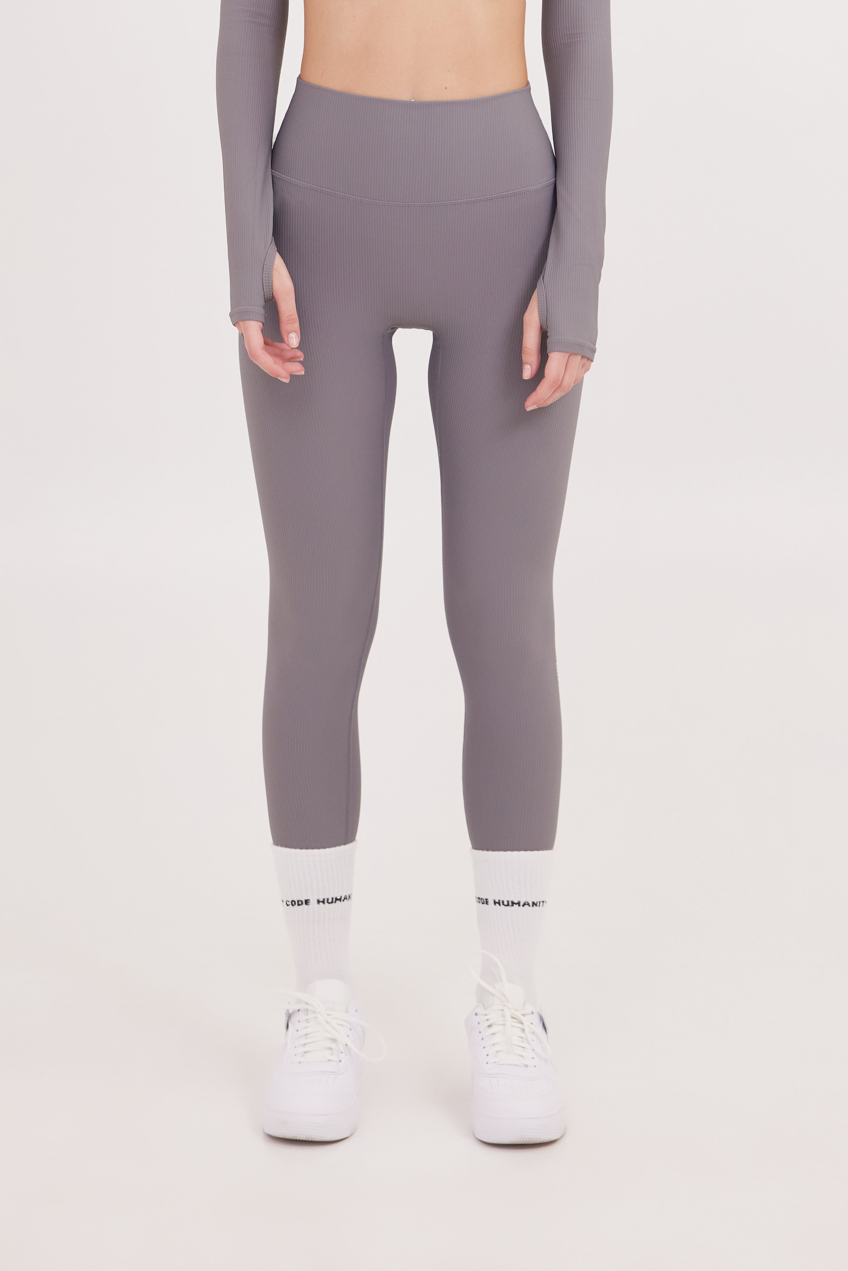 AirFlex Contour High Waist Legging Light Grey