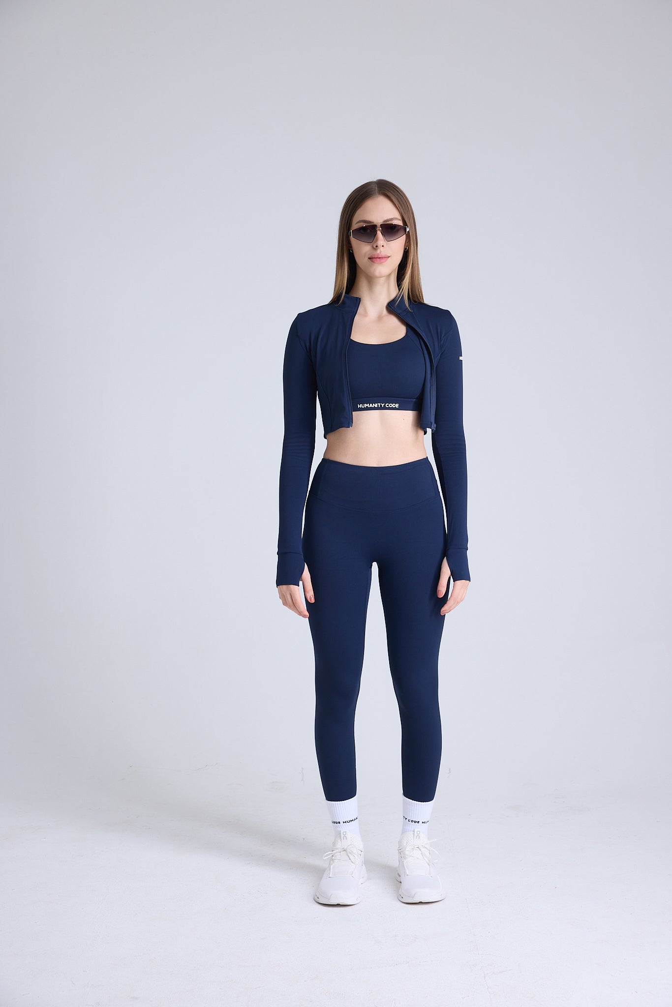 SILK AIRLIFT HIGH-WAIST Sculpt Legging IN Navy